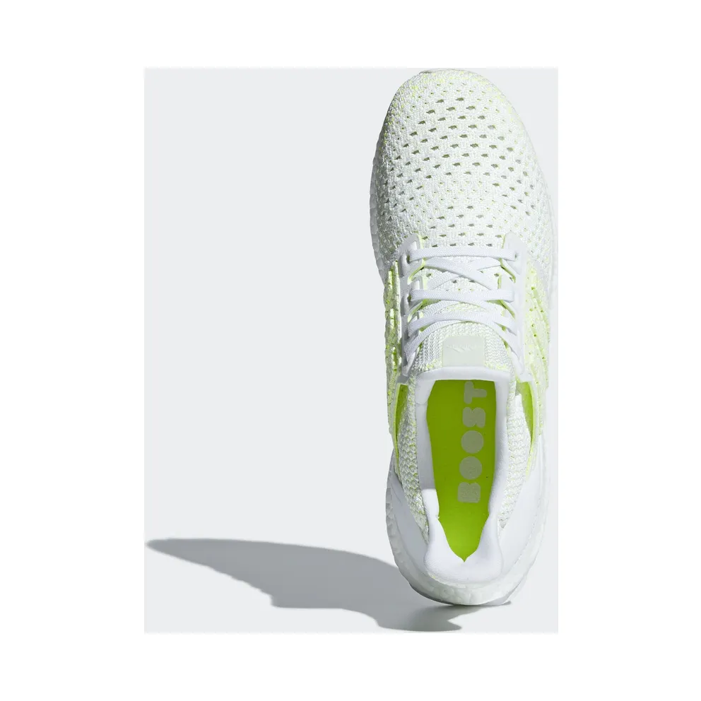 Adidas Ultra Boost Clima White / Footwear White-Solar Yellow (Shock Yellow) (AQ0481)