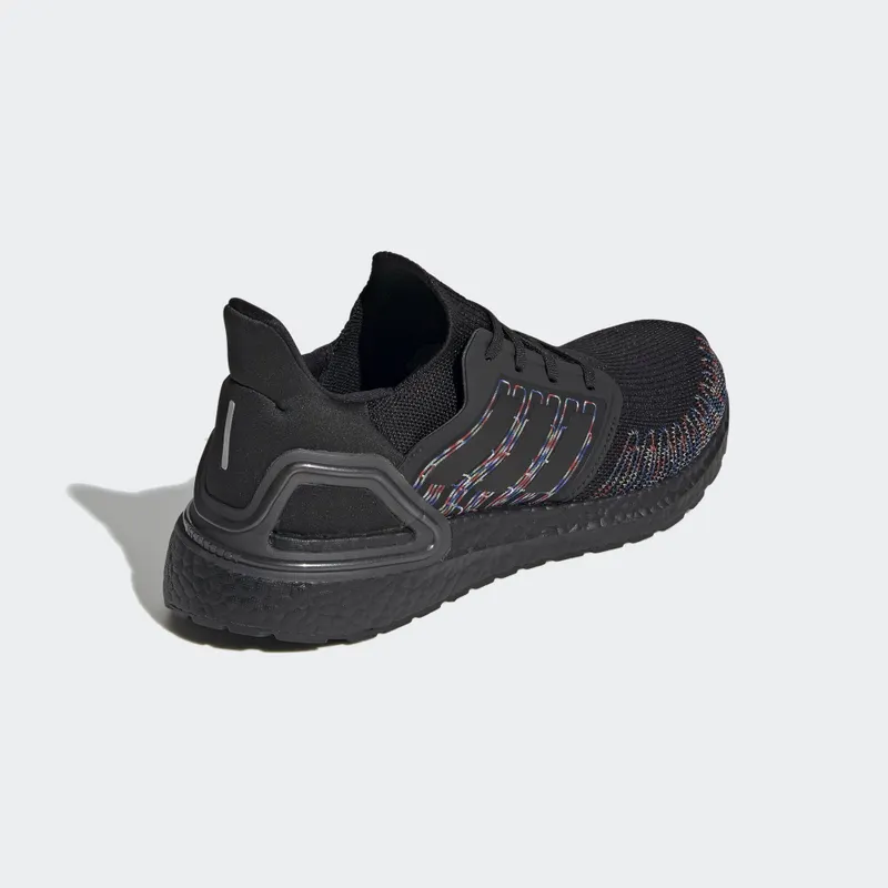 adidas Ultra Boost 20 Black Multi Core Black/Core Black/Multi-Color (EG0711)