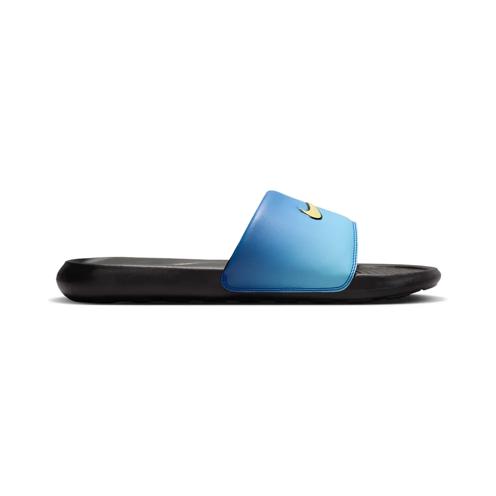 Nike Victori One Slide Hyper Blue Sky Blue Black Chamois (HF4073-400)