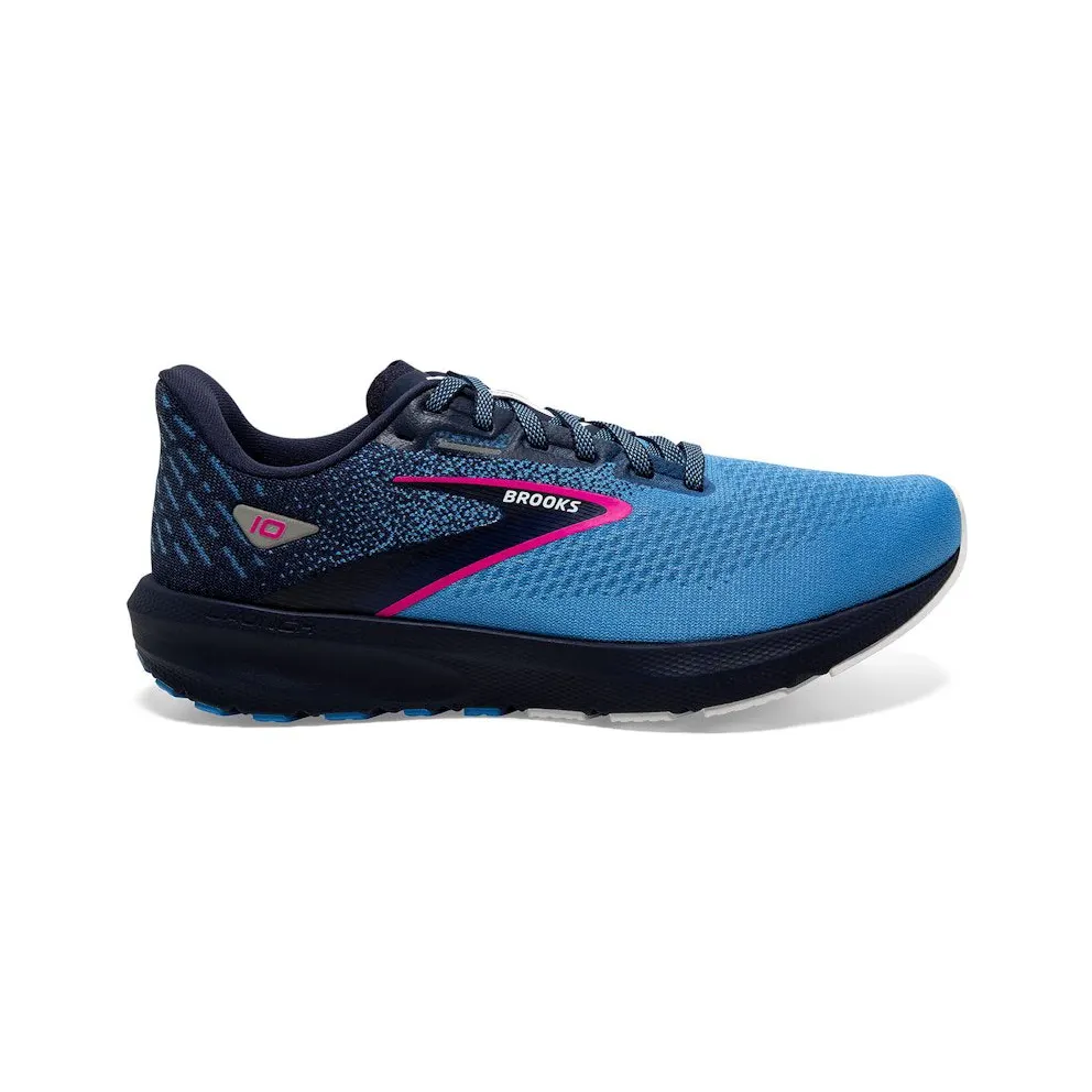 Brooks Launch 10 Peacoat Marina Blue Pink Glo (120398-1B-441)