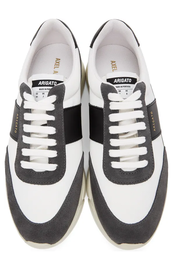 Axel Arigato White & Grey Genesis Vintage Sneakers (35043) (5)