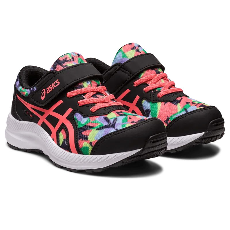 Asics CONTEND 8 PS PRINT Black/Papaya (1014A293.004)