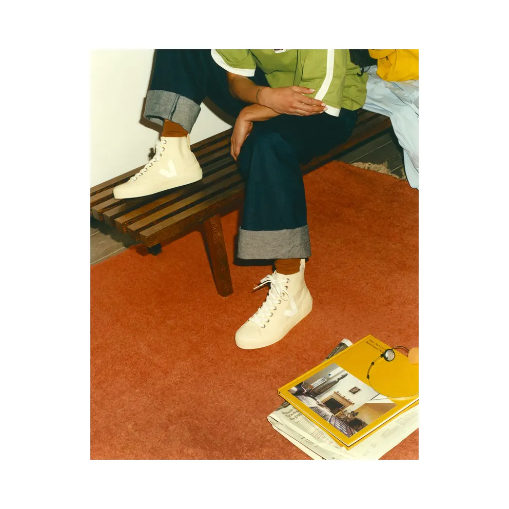 Veja Wata II Canvas Butter White Butter Sole (PA0102898A)