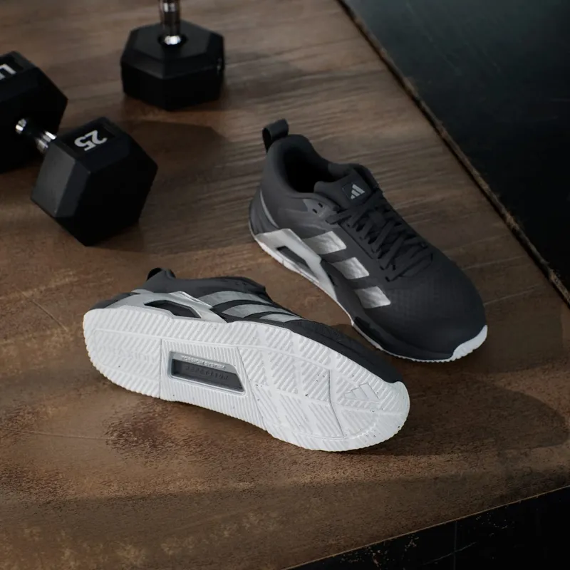 Adidas Dropset Control Training Shoes Core Black / Iron Metallic / Silver Metallic (JQ1448)