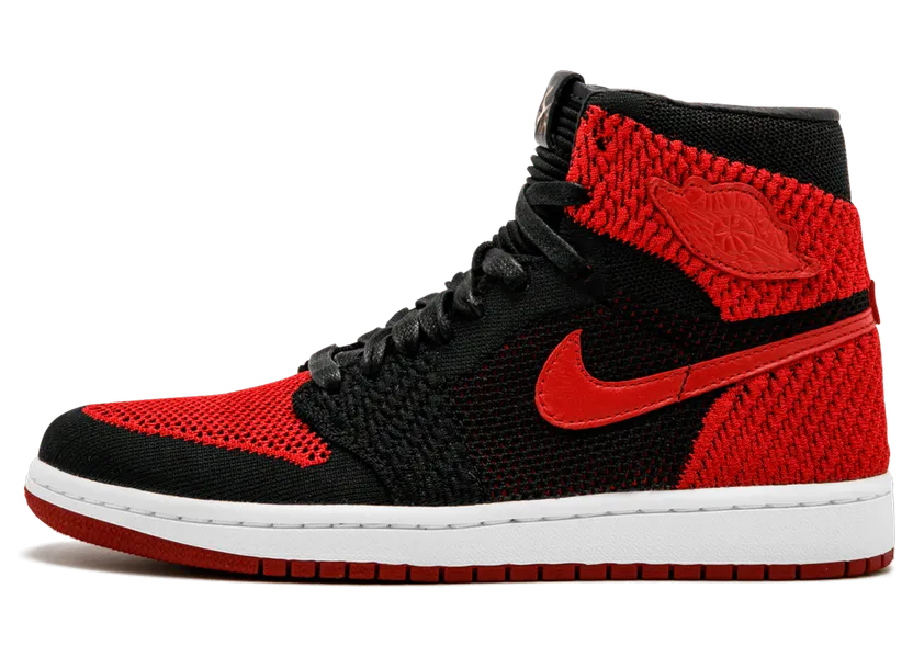 Air Jordan Nike AJ I 1 High Flyknit Bred (919704-001)
