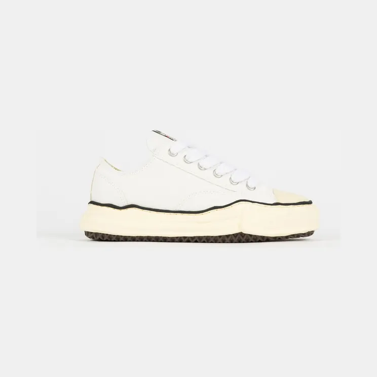 Maison Mihara Yasuhiro Peterson OG Sole Canvas Low White (A09FW733 WHT)