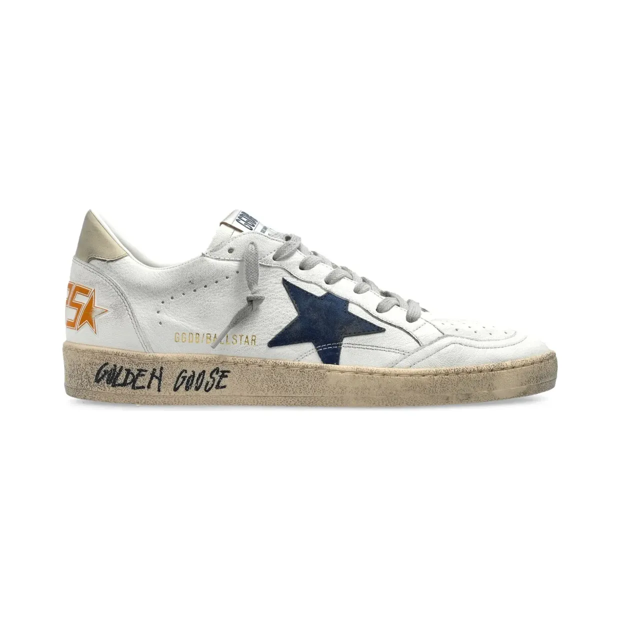 Golden Goose Ball Star sneakers – Beige (GMF00117F007571)