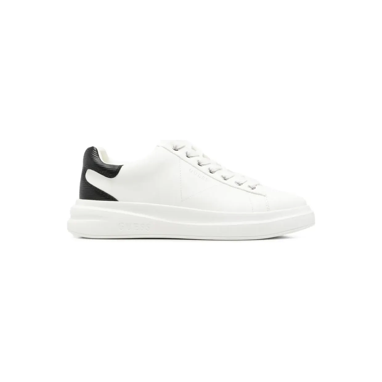 Guess Usa leather panelled “White” (FMTEL4LEA12)