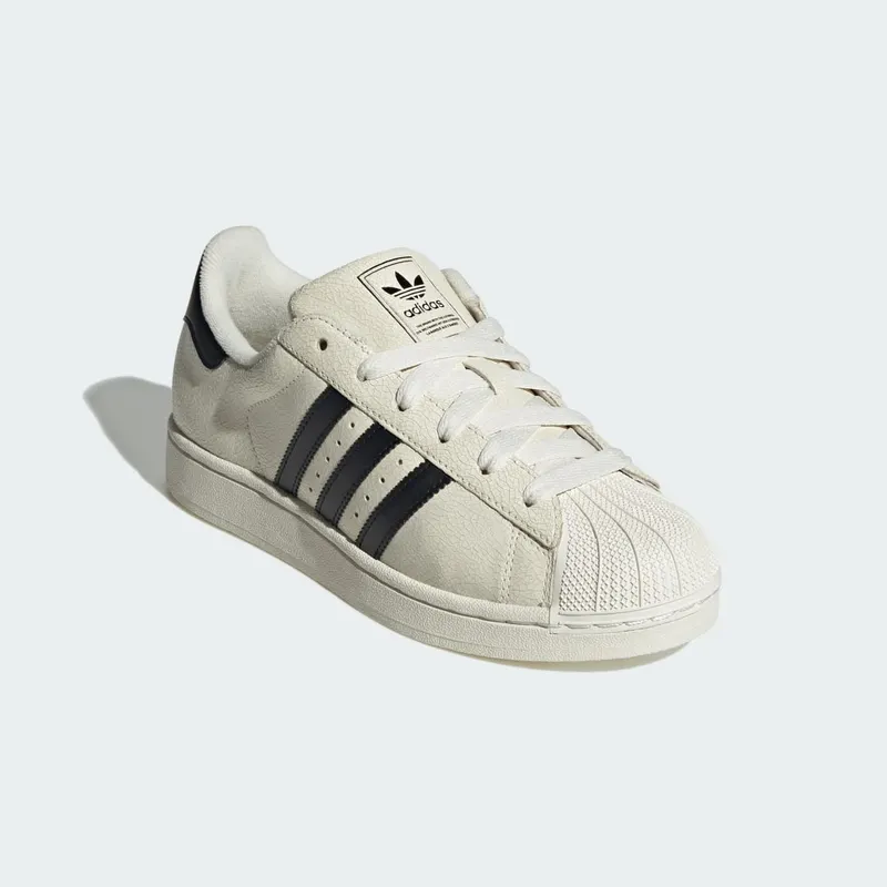 Adidas SUPERSTAR II Shoes Off White / Core Black / Off White (JS4013)