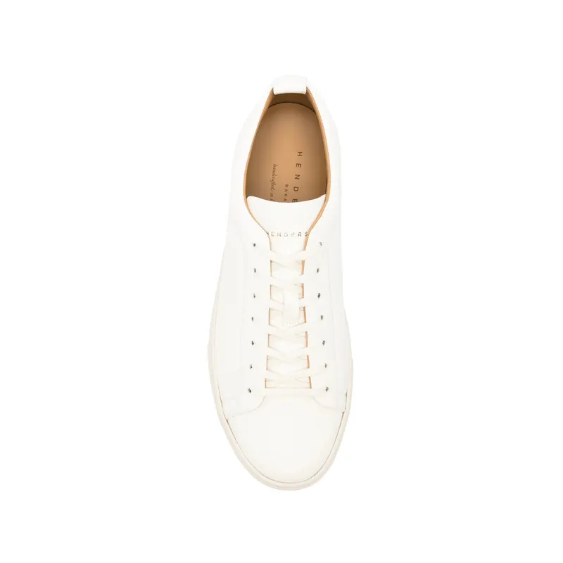 Henderson Baracco Grained-leather “White” (COLBY.C.10 BIANC)