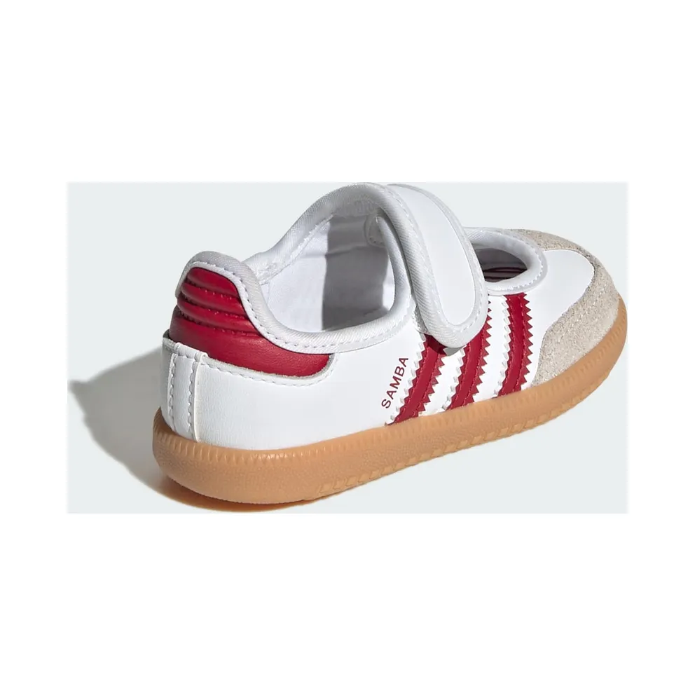 adidas Samba Jane “Cloud White / Team Victory Red / Gum” (KJ2659)