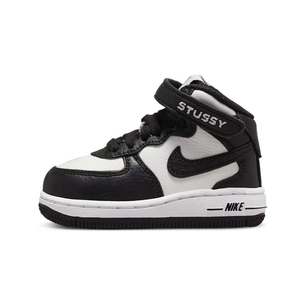 Nike x Stüssy Force 1 Mid Schwarz (DN4160-002)