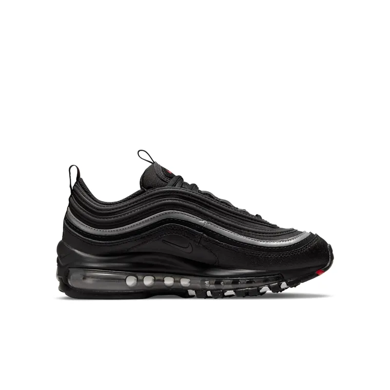 Nike Air Max 97 Black Silver Red (GS) (921522-028)