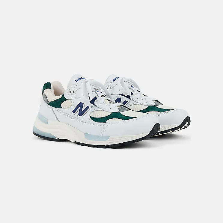 New Balance 992 “Made in USA – White Marsh Green” (U992GB)