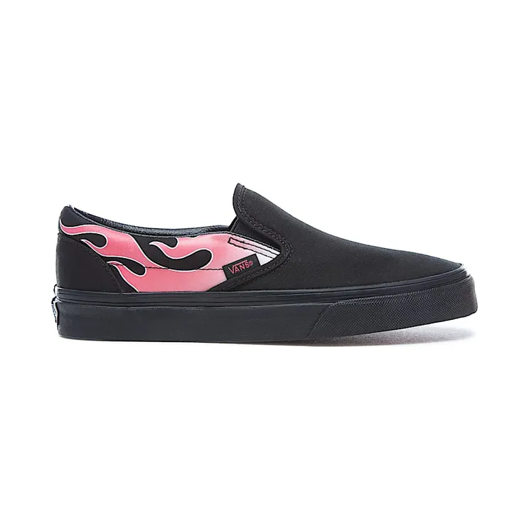 Vans Slip-On Flame Neon Pink Black (VN0A38F7QCX)