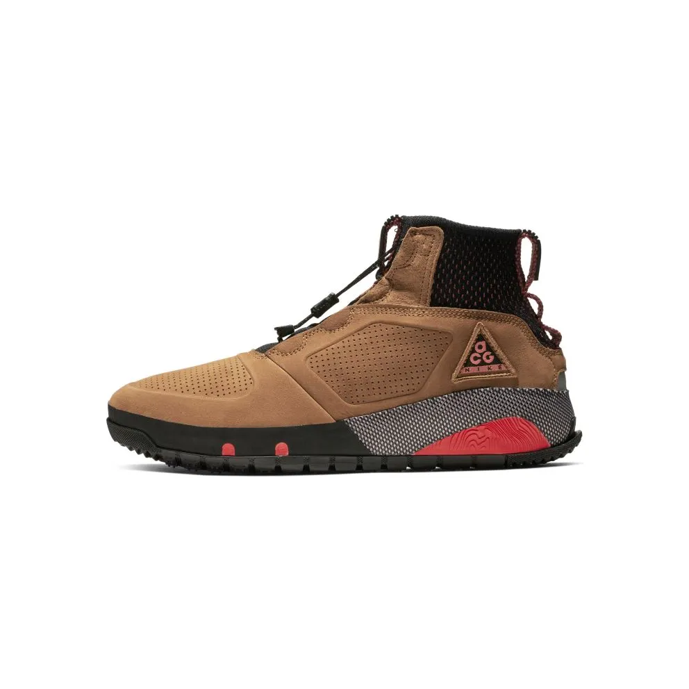 Nike ACG Ruckel Ridge Light British Tan Light British Tan/Light British Tan-Habanero Red-Black (AQ9333-226)