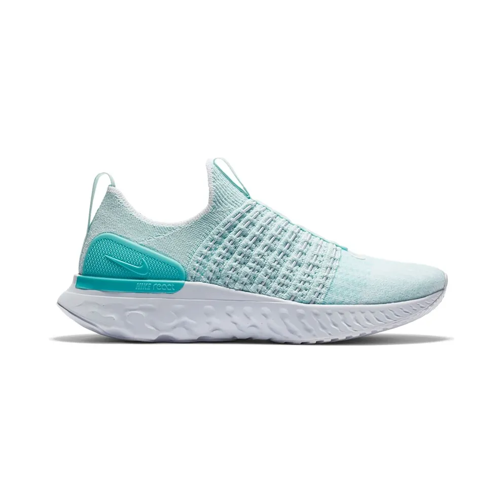 Nike React Phantom Run Flyknit 2 Teal Tint (W) Teal Tint/Aurora-White (CJ0280-300)