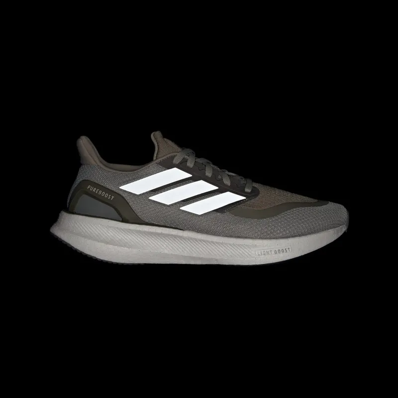 adidas Pureboost 5 Silver Pebble Wonder Beige Olive Strata (IF9195)