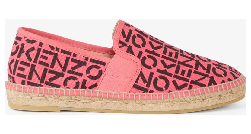 KENZO Espadrilles élastiques monogramme KENZO Sport (FB62ES187F72)