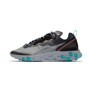 Nike React Element 87 “Black / Neptune Green / Bright Mango / Midnight Navy” (AQ1090-005)