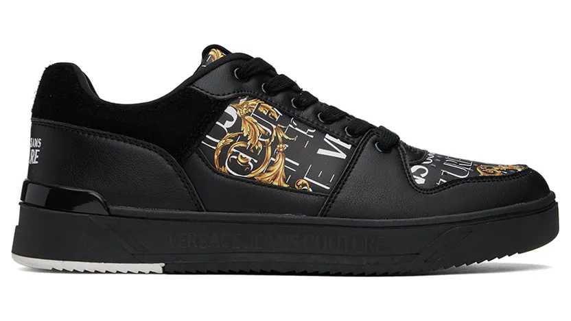 Versace Jeans Couture Black Starlight Sneakers (E73YA3SJ1EZP146)