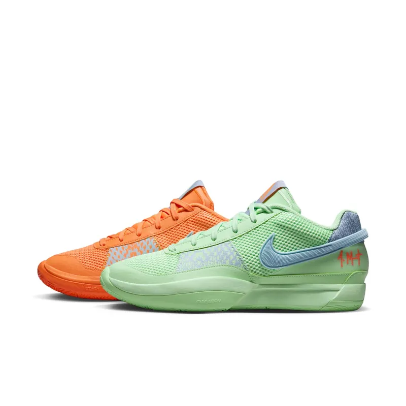 Nike Ja 1 “Bright Mandarin / Vapor Green” (FQ4796-800)