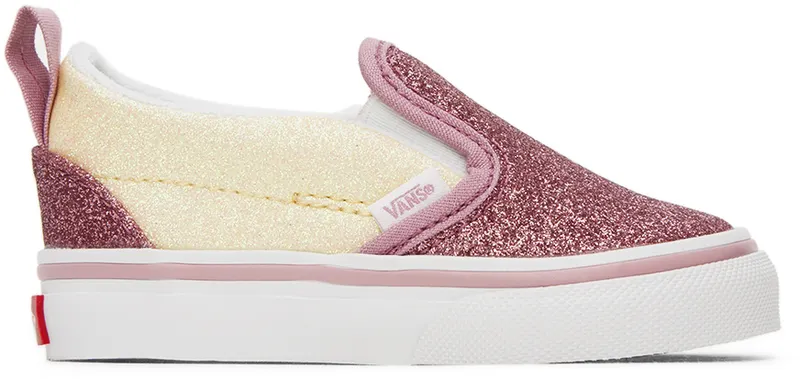 Vans Baby Pink & Off-White Slip-On V (VN0A5EFK0FU)