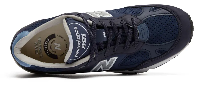 New Balance 991 Bluesman Navy/Tan (M991NVT)