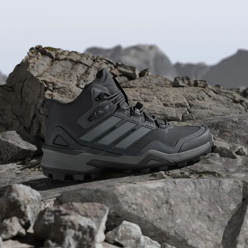 adidas Terrex Skychaser Mid Gore Tex Hiking Core Black Grey Three Grey Six (IH1103)