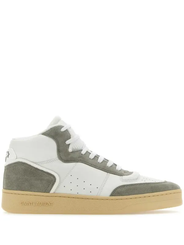 Saint Laurent SL/80 High-Top-Sneakers – Weiß (711250AAB3E)