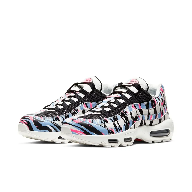 Nike Air Max 95 Country Pack Korea White/Black-Royal Tint-Racer Pink (CW2359-100)
