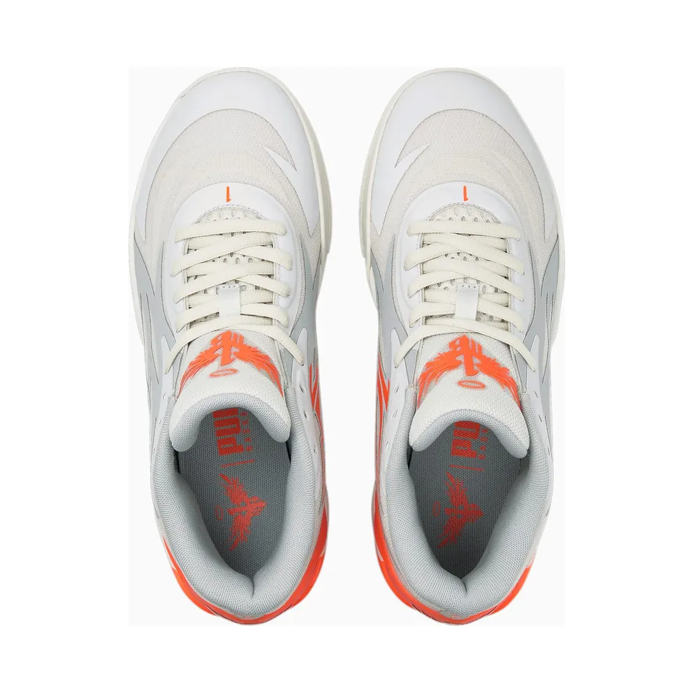 Puma MB.02 Basketball Shoes Grey/Orange (378288-02)