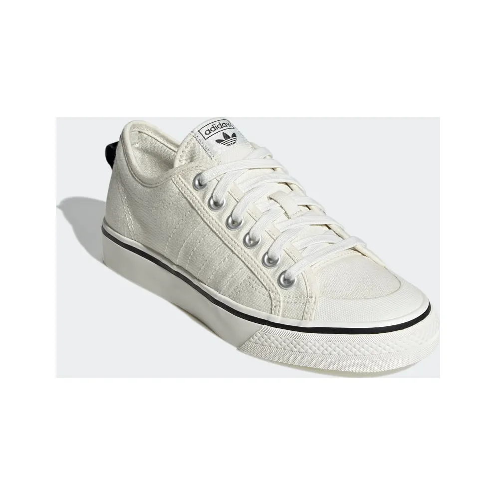 Adidas NIZZA LOW W Off White / Core Black / Silver Metallic (GX2432)