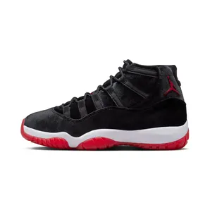 Air Jordan 11 Bred Velvet “Black / White / Gym Red” (DB5457-061)