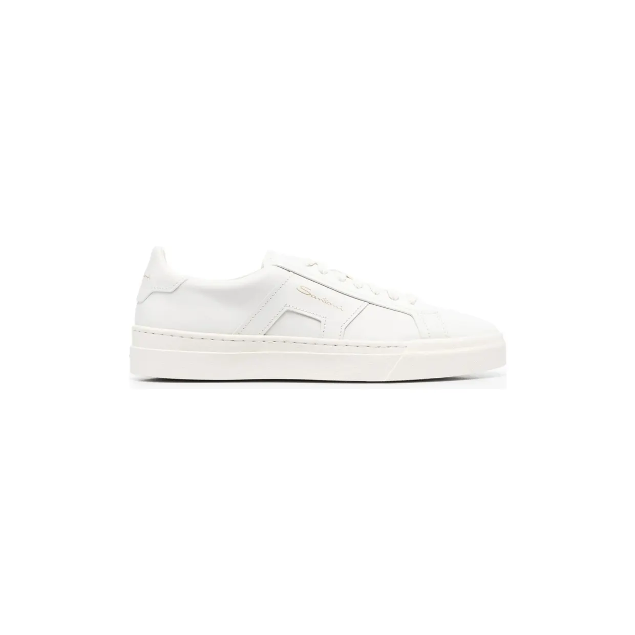 Santoni Double Buckle Low-top “White” (MBGT21779PNNG XWHI20)