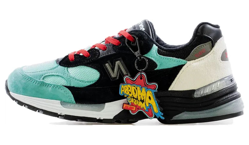 New Balance x Nice Kicks Amoeba Music 992 Black (2021) (M992NK2)