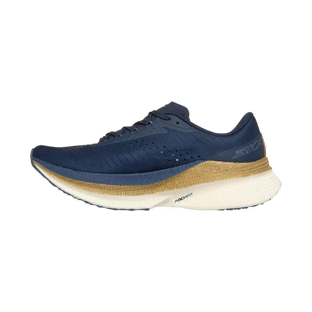 Skechers Aero Razor Sneaker Marine/Gold