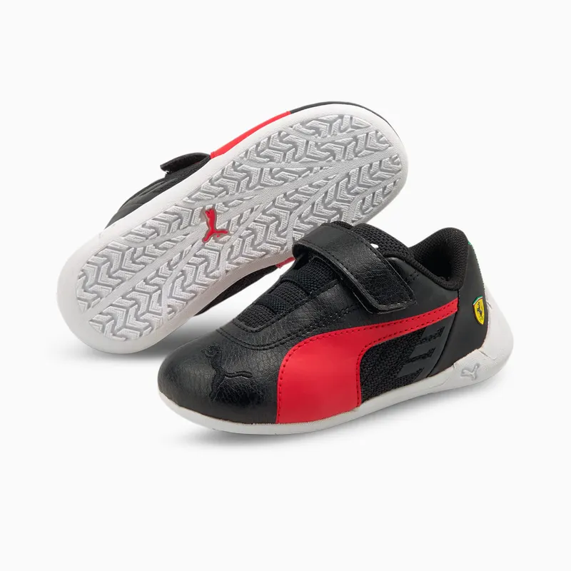 PUMA Scuderia Ferrari Race R-Cat V Babies’ Black/Red Corsa/White (306548-03)