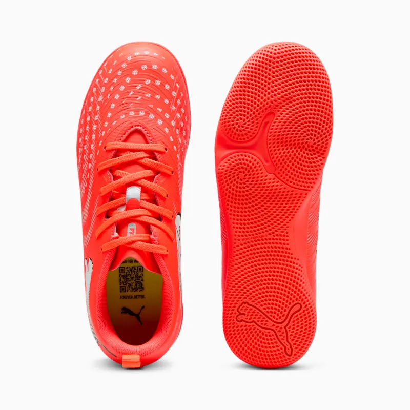 Puma Future 9 Play IT Jr Glowing Red White Black Silver (108927-01)