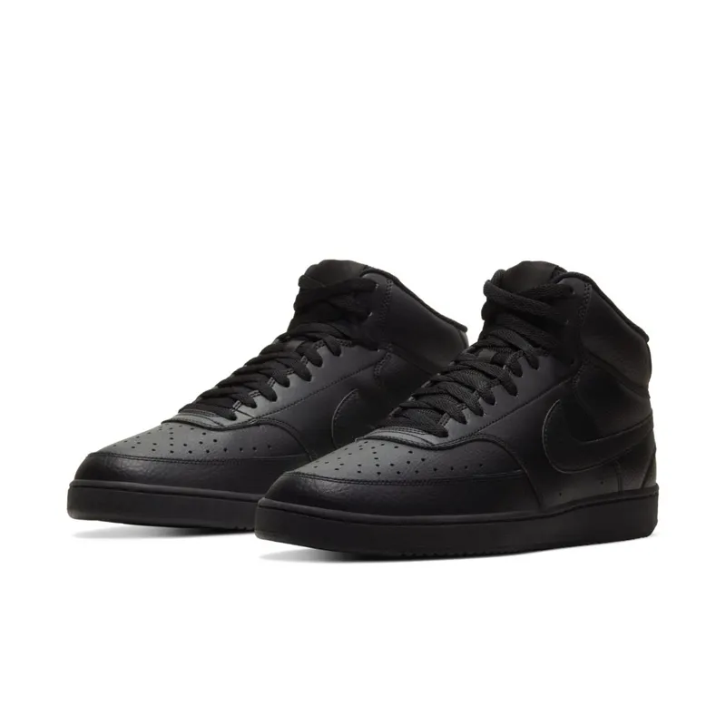 Nike Court Vision Mid Triple Black (CD5466-002)