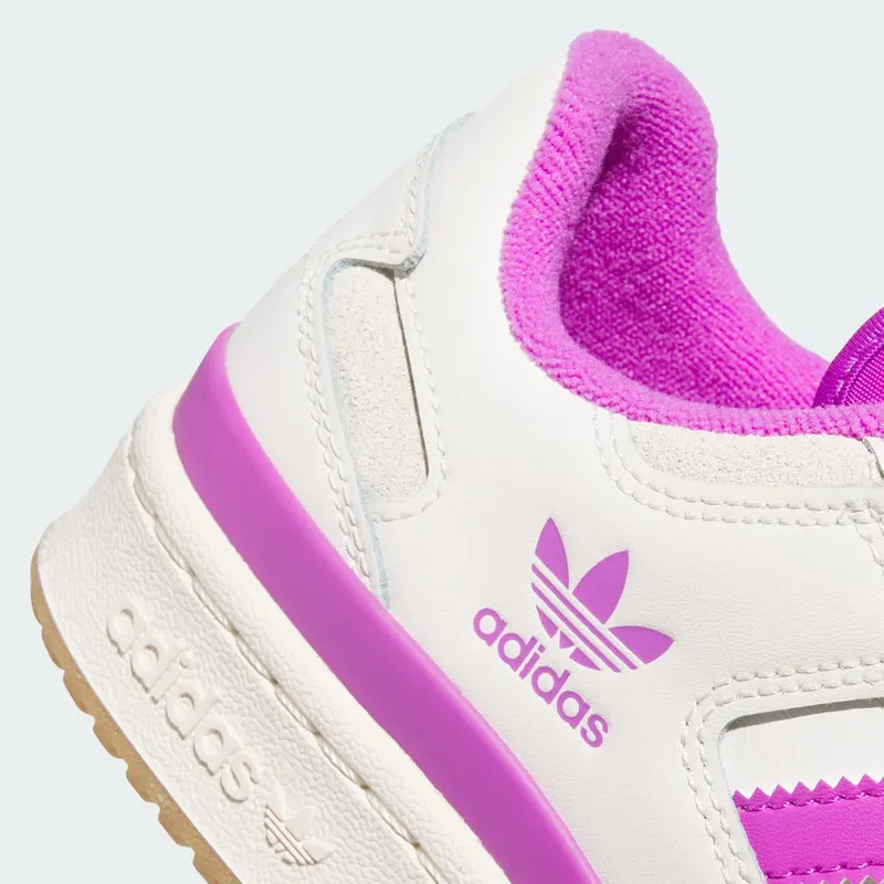 Adidas Forum Low CL “White / Purple” (JR0474)