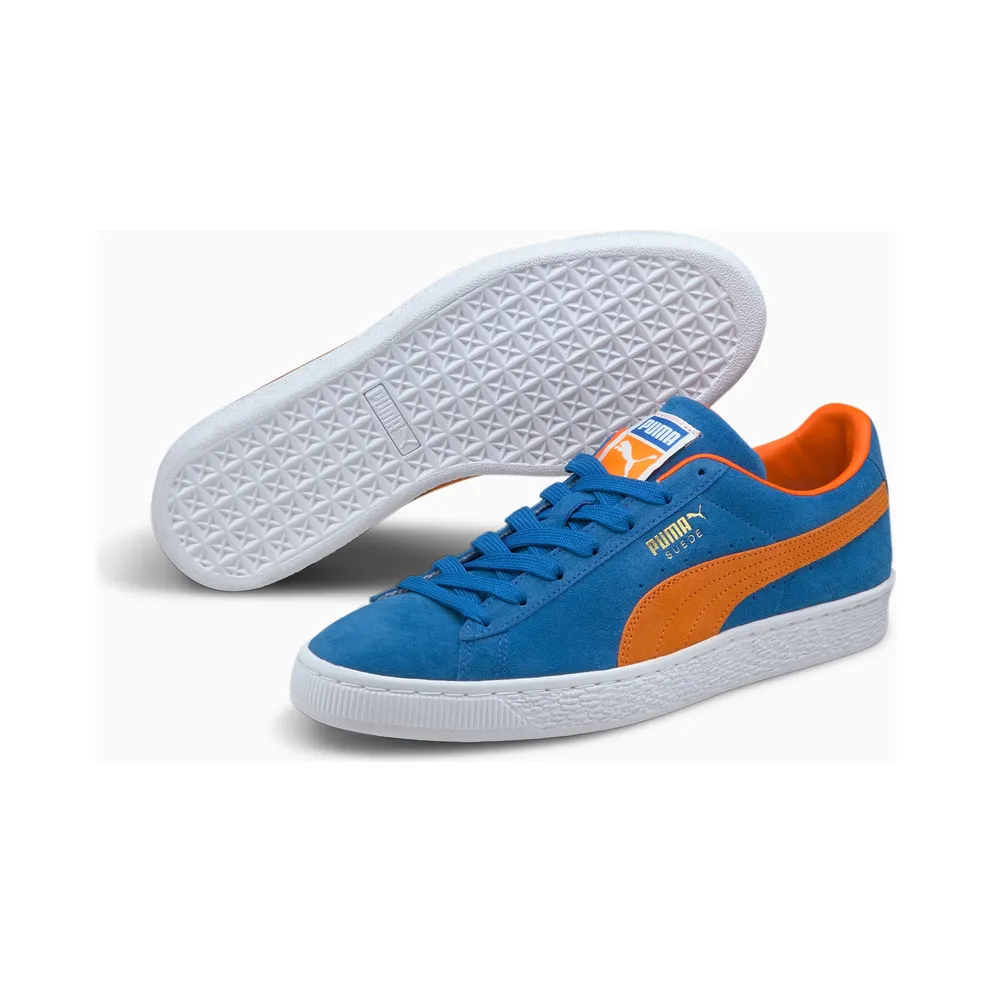 Puma Suede Teams Orange/Blue (380168-01)