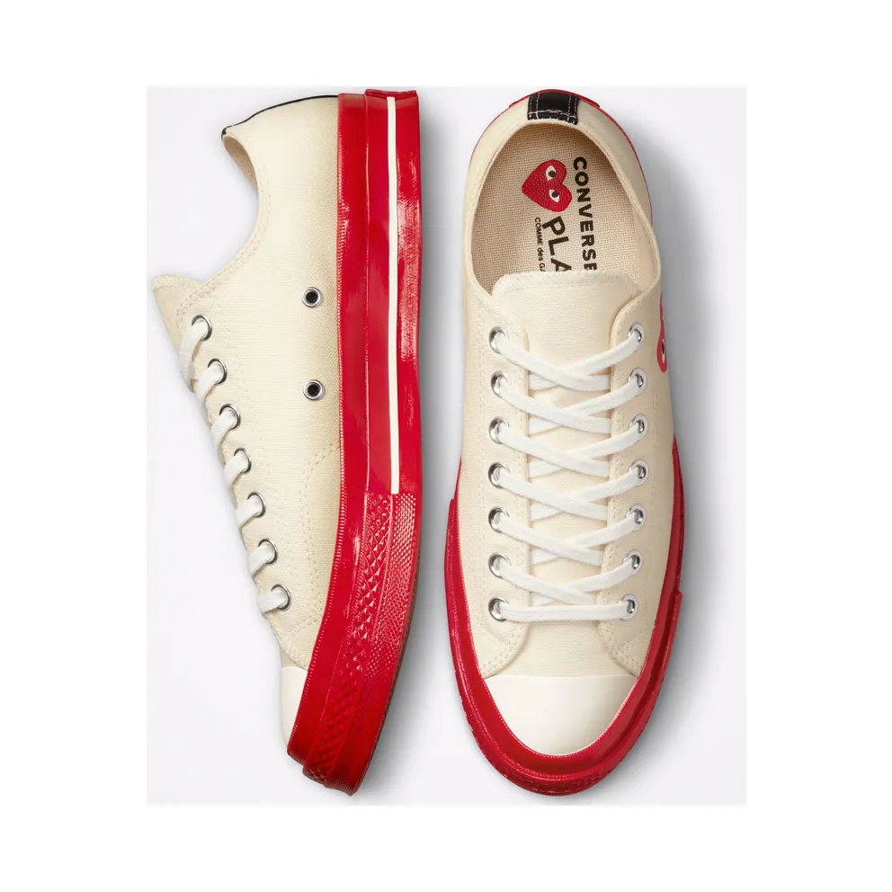 Converse Converse x Comme des Garçons PLAY Chuck 70 Pristine/Red/egret