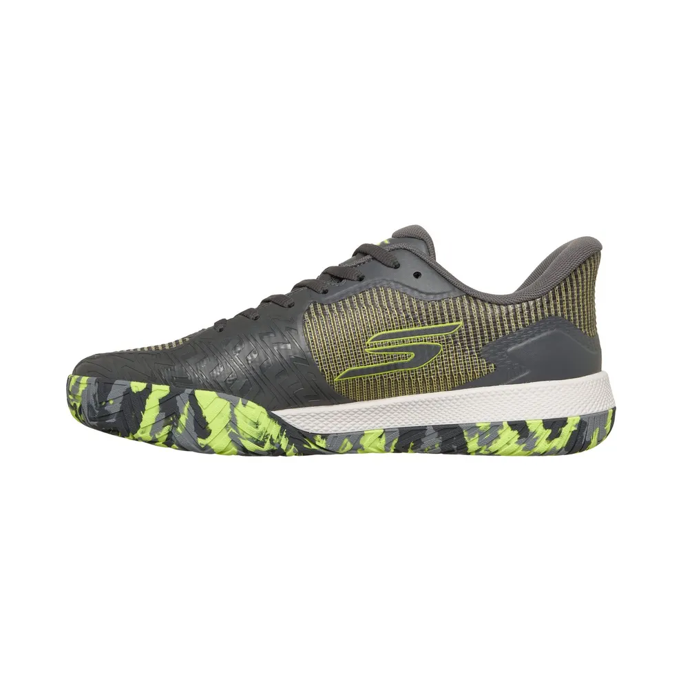Skechers Viper Court Pro 2.0 Grey/Yellow (246109CGYYL)