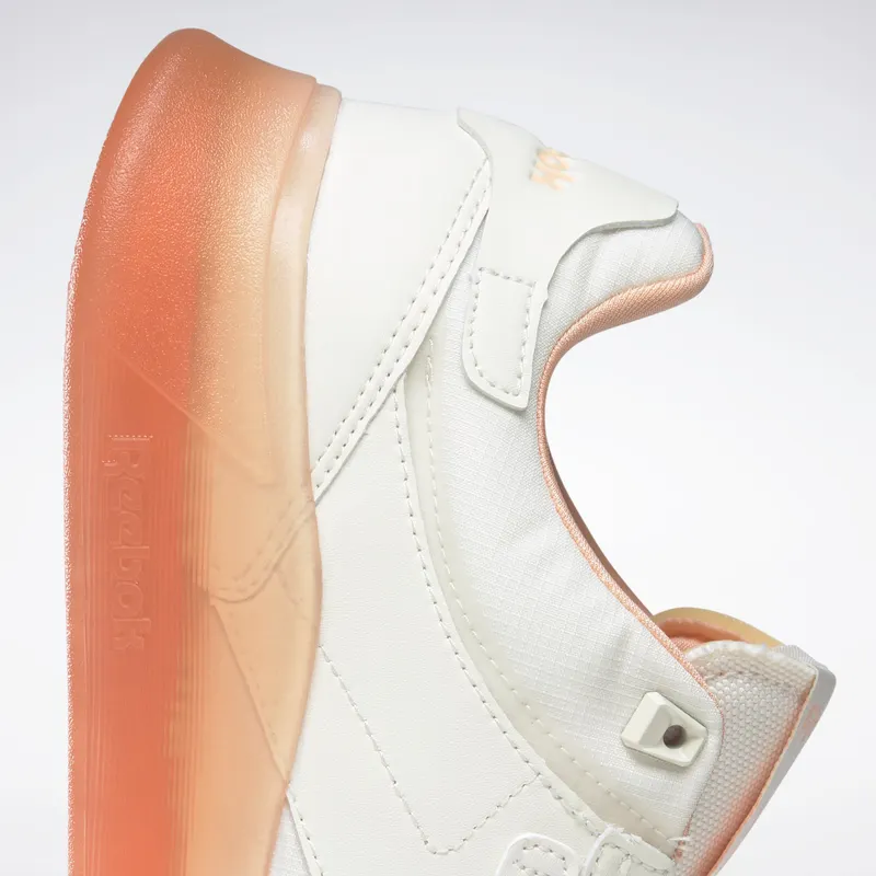 Reebok CLUB C LEGACY Chalk / Aura Orange / Twisted Coral
