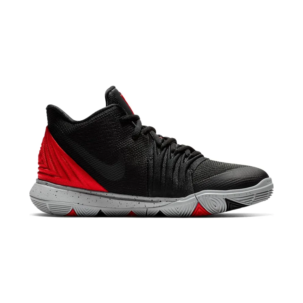 Nike Kyrie 5 Bred (GS) University Red/Black-Pure Platinum (AQ2456-600)