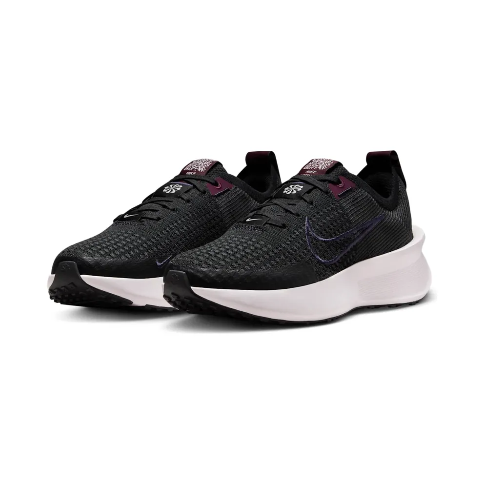 Nike Interact Run Black Burgundy Crush Pearl Pink Purple Ink (FD2292-002)