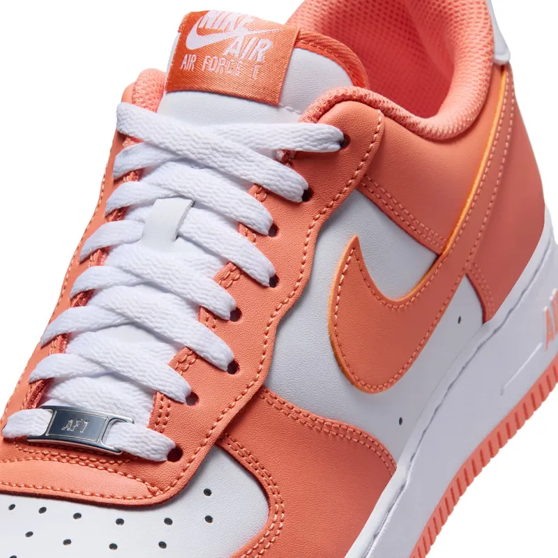 Nike Air Force 1 Low ’07 “White Orange Frost” (FJ4146-127)