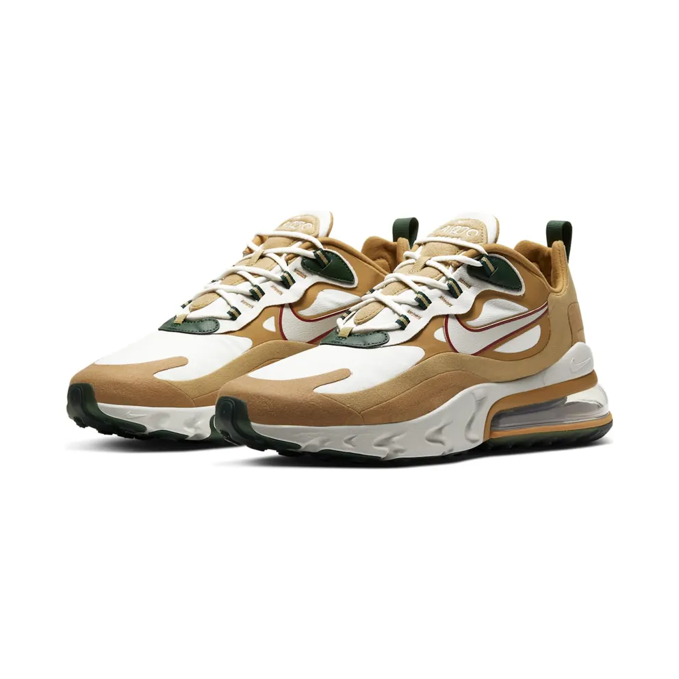 Nike Air Max 270 React Reggae Club Gold/Flat Gold/Wheat (AO4971-700)