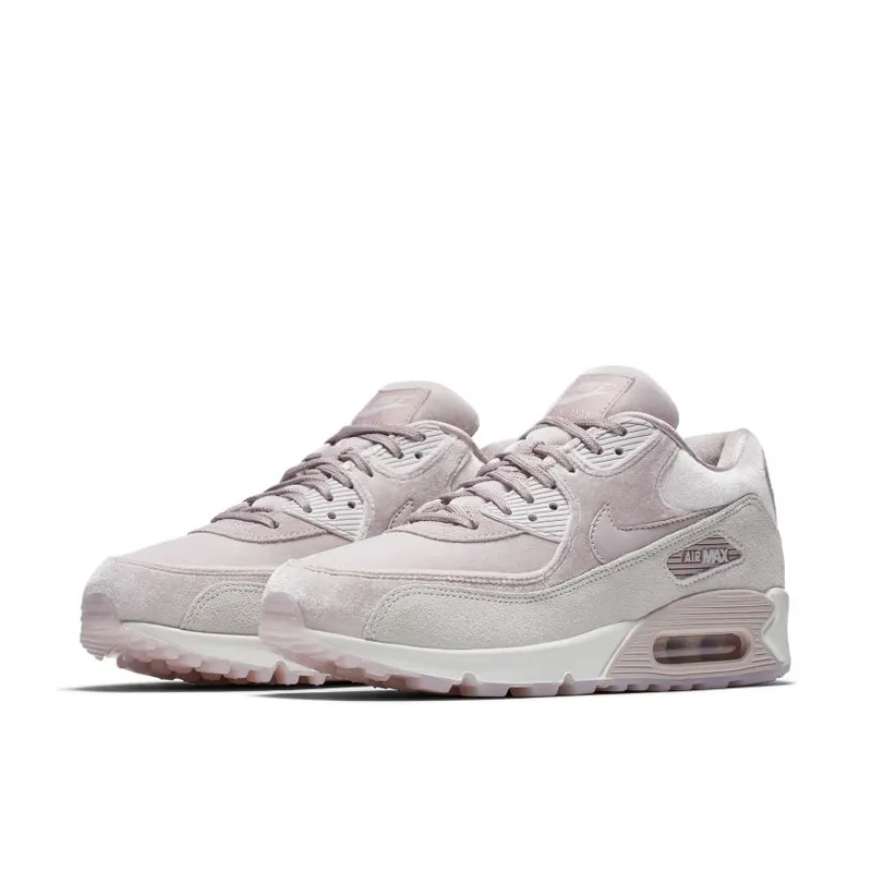 Nike Air Max 90 Velvet Particle Rose (W) Particle Rose/Particle Rose-Vast Grey (898512-600)